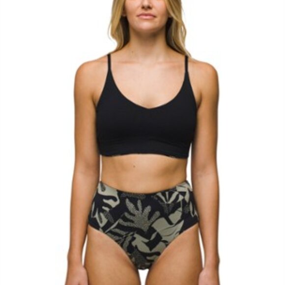 prAna Willow Falls Reversible Swim Top | Size XS | NWT | UPF 50+ Active Swimwear - Picture 2 of 5